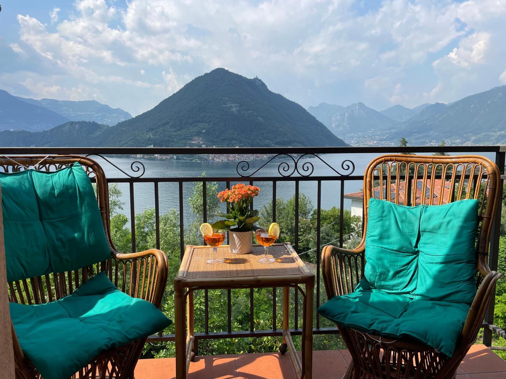 Appartamento Lake View Di Villa Giuliana Sulzano Exterior photo